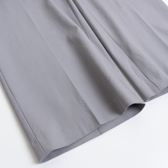 Aritzia Babaton Agency Pants High Waisted City Wool Twill Trousers Straight Gray - Picture 12 of 14